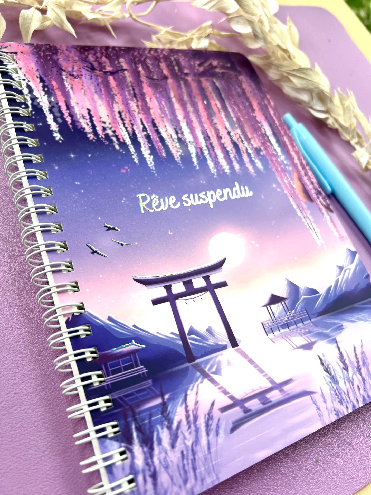 Carnet à spirales - Art japonais