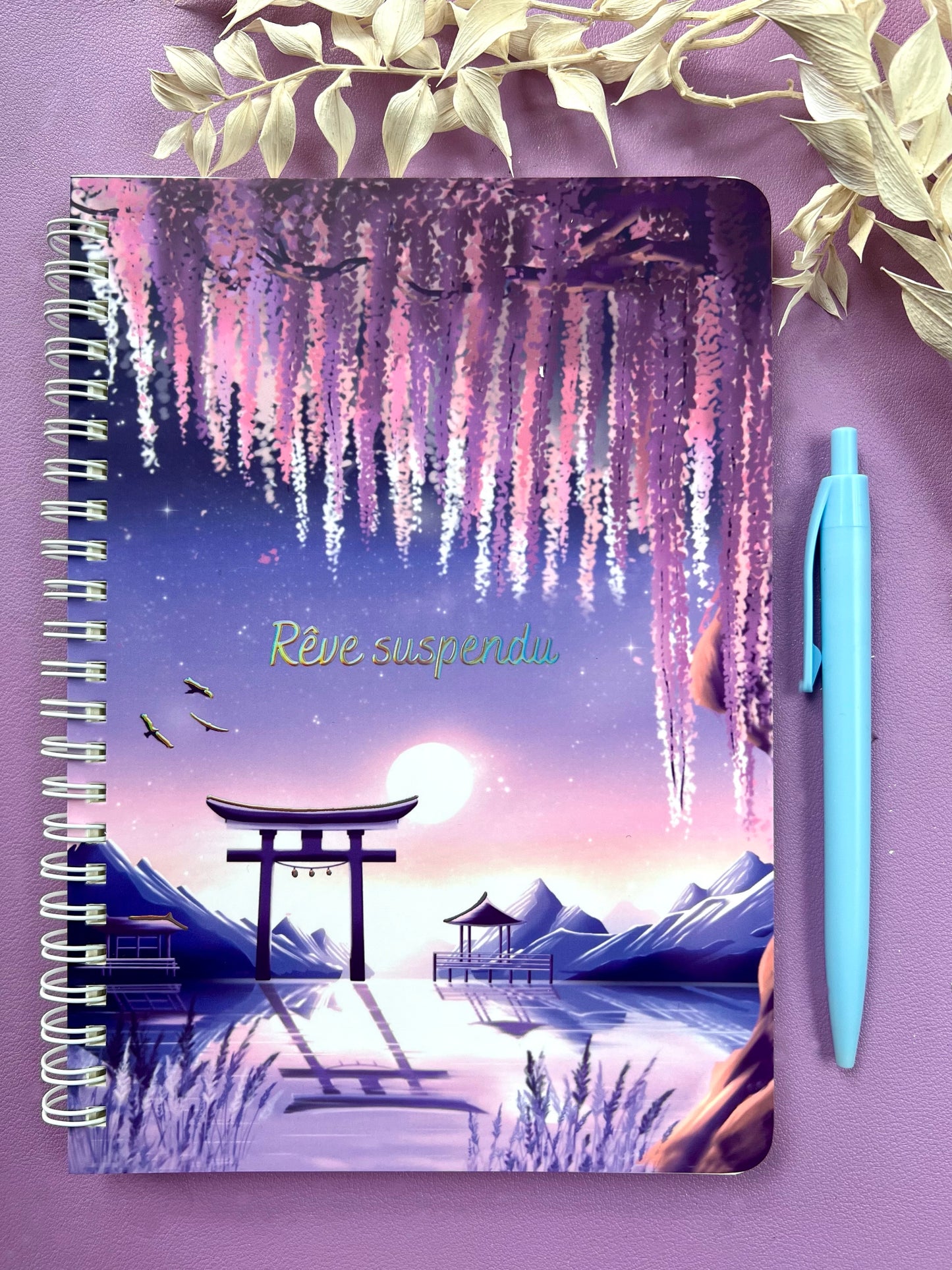 Carnet à spirales - Art japonais