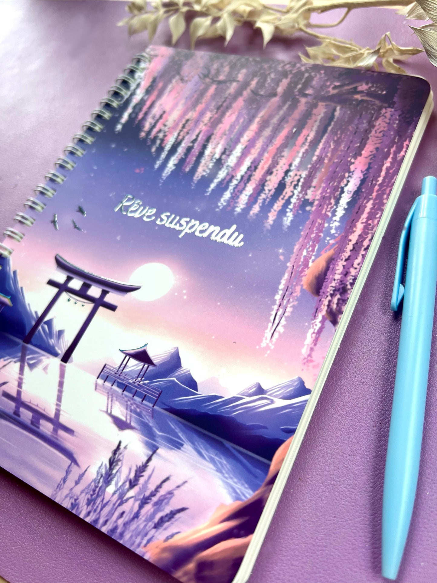 Carnet à spirales - Art japonais