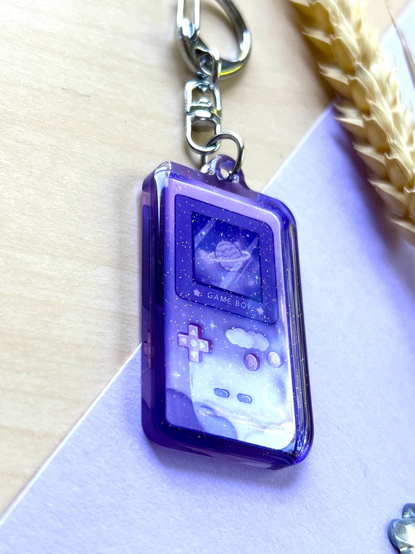 Porte-clef Gameboy étoilée - Inspiration Gaming