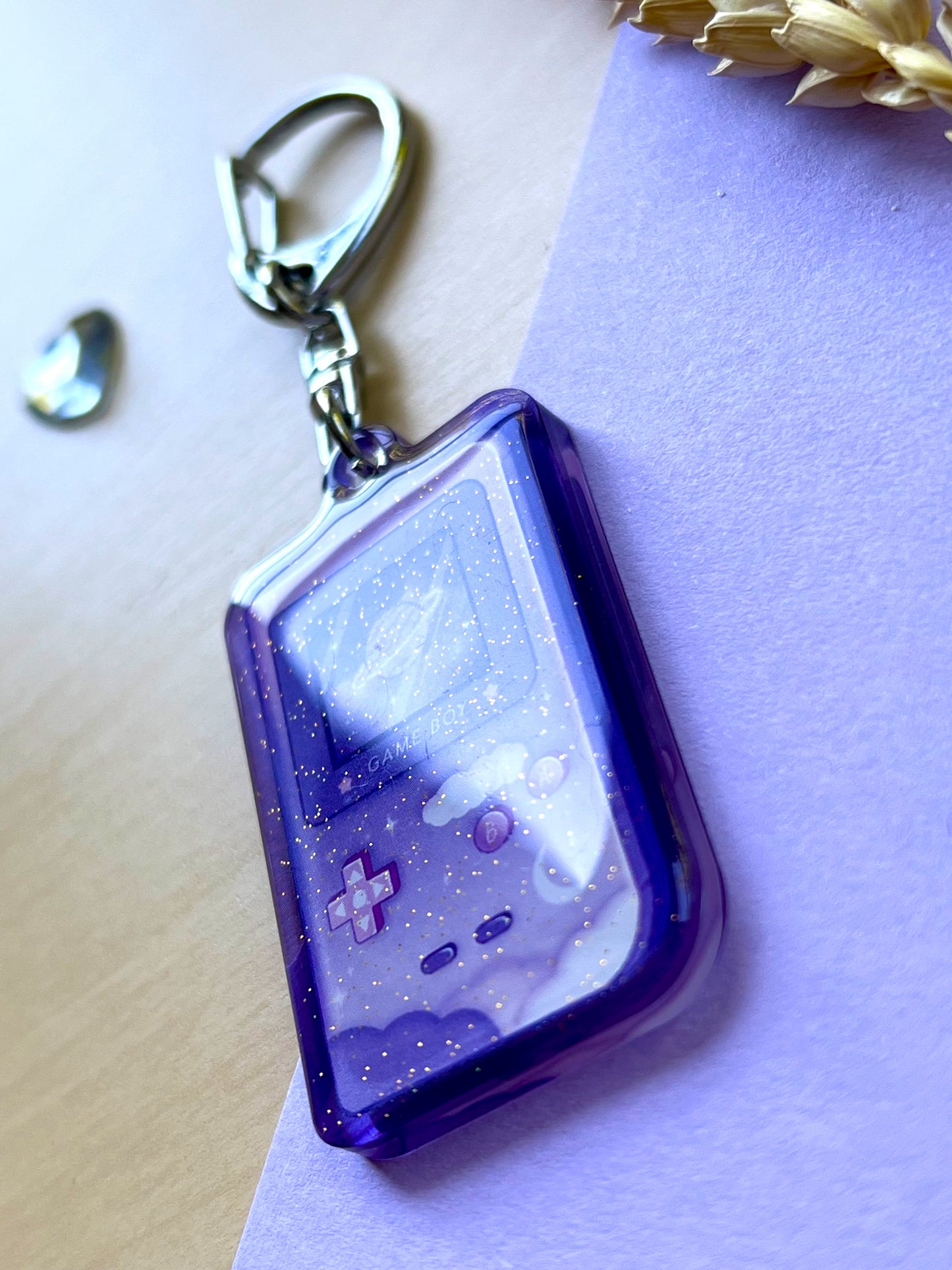 Porte-clef Gameboy étoilée - Inspiration Gaming