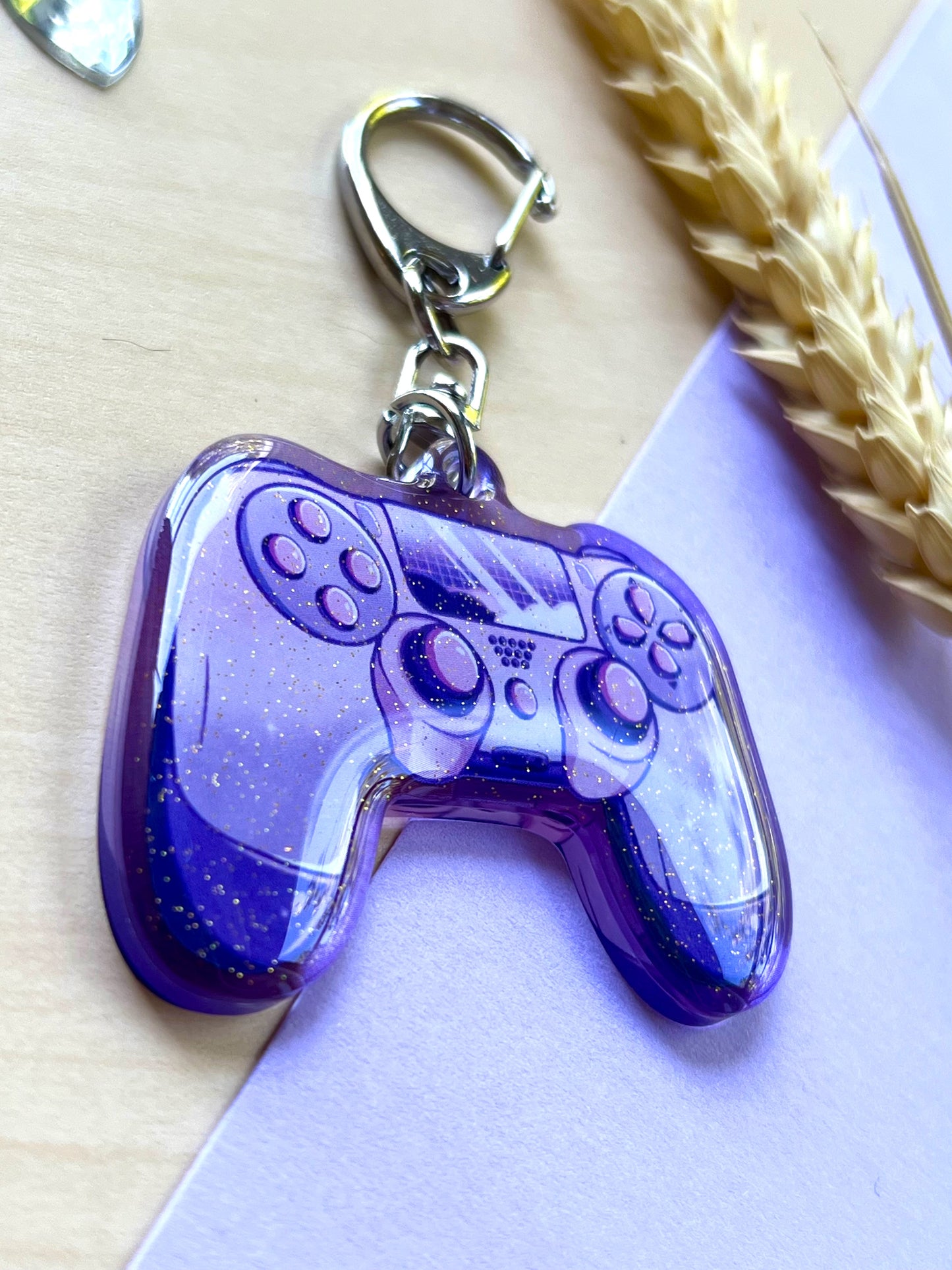 Porte-clef Manette étoilée - Inspiration Gaming