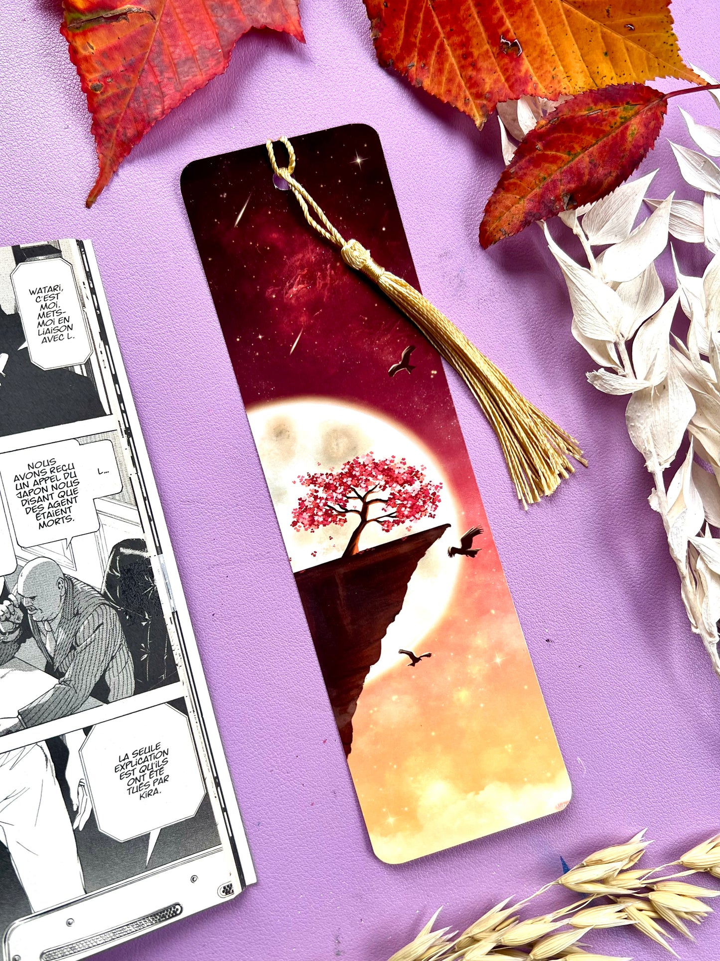 Marque-pages japonais "Voyage automnal"