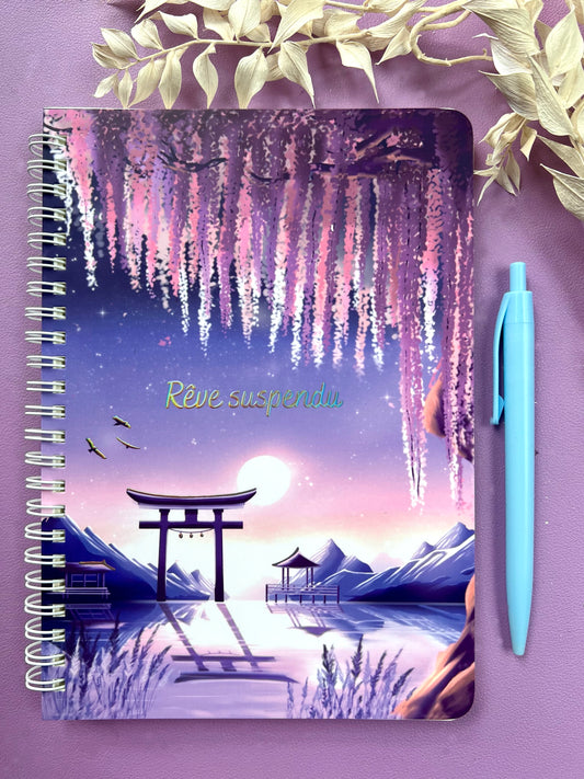 Carnet à spirales - Art japonais