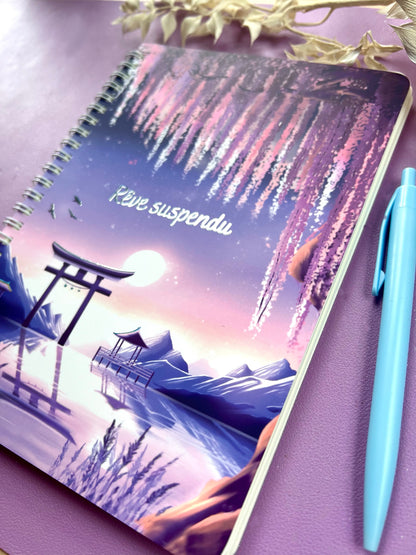 Carnet à spirales - Art japonais