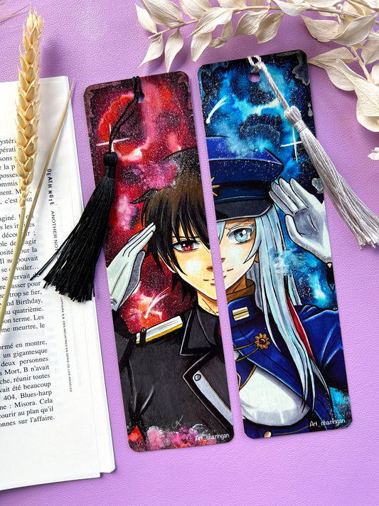 Marque-pages manga Shin / Vladilena - Art traditionnel