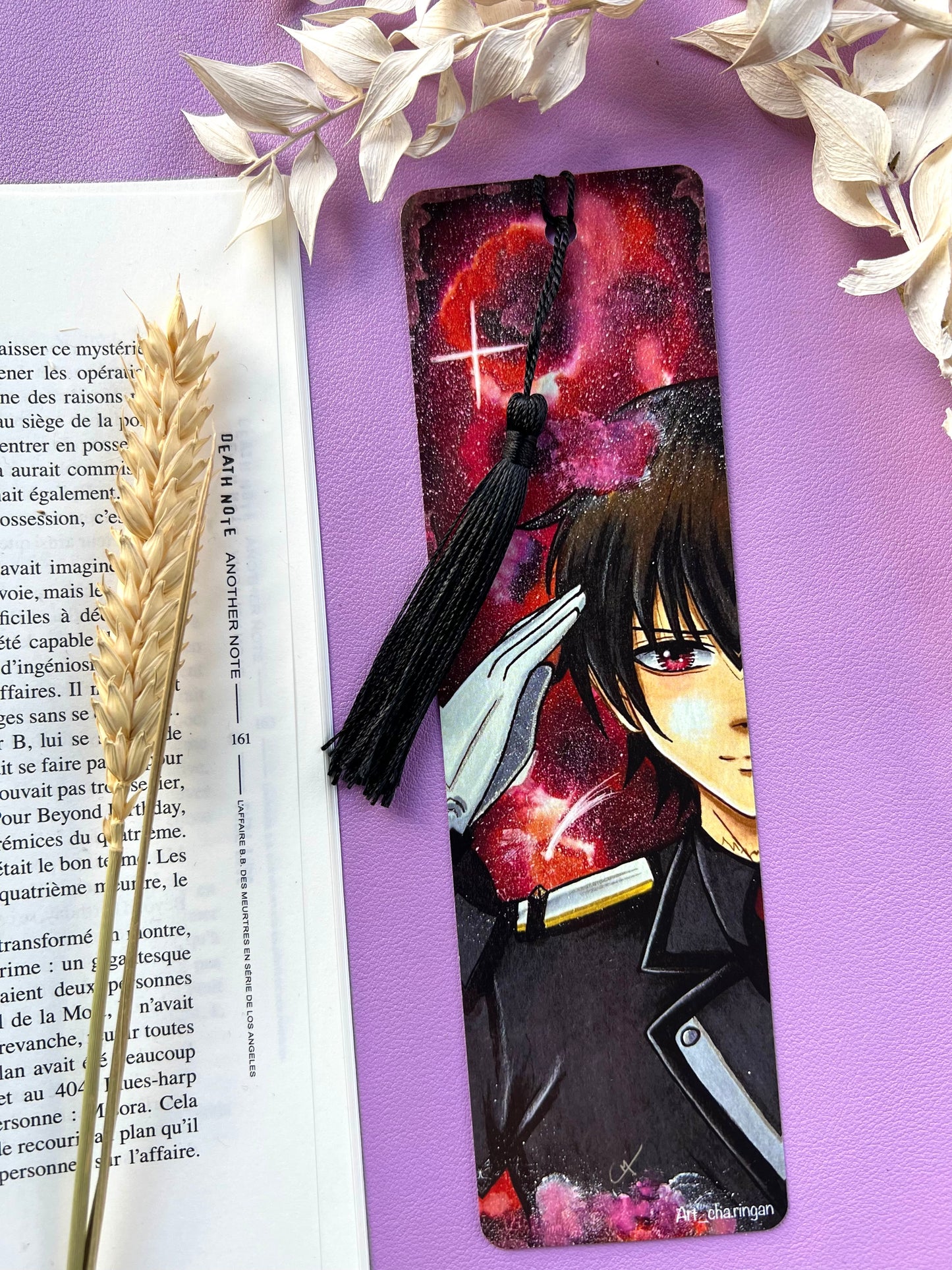 Marque-pages manga Shin / Vladilena - Art traditionnel