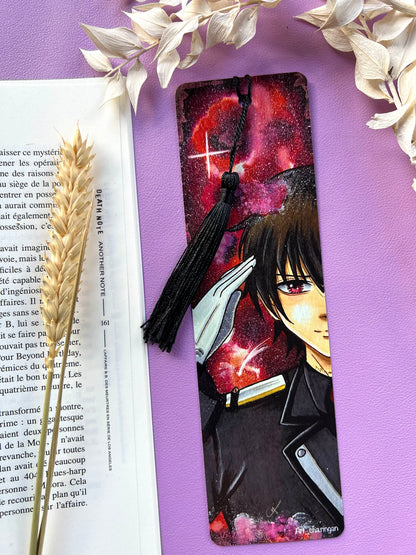 Marque-pages manga Shin / Vladilena - Art traditionnel