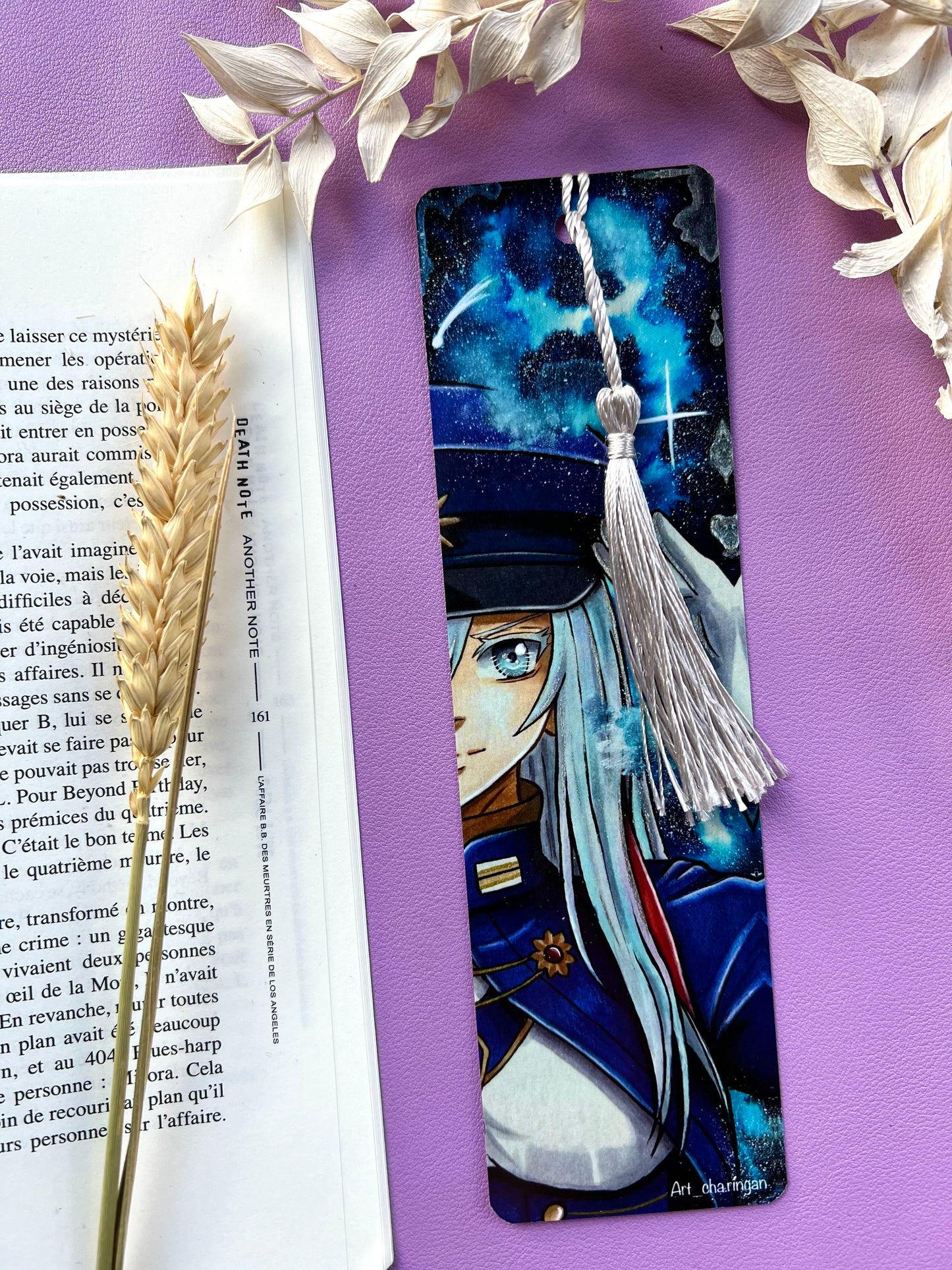 Marque-pages manga Shin / Vladilena - Art traditionnel
