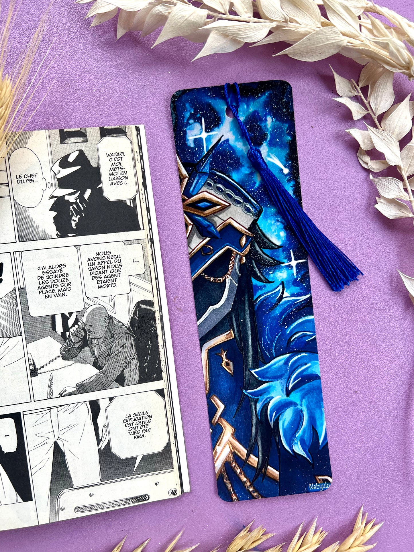 Marque-pages aquarelle Natlan