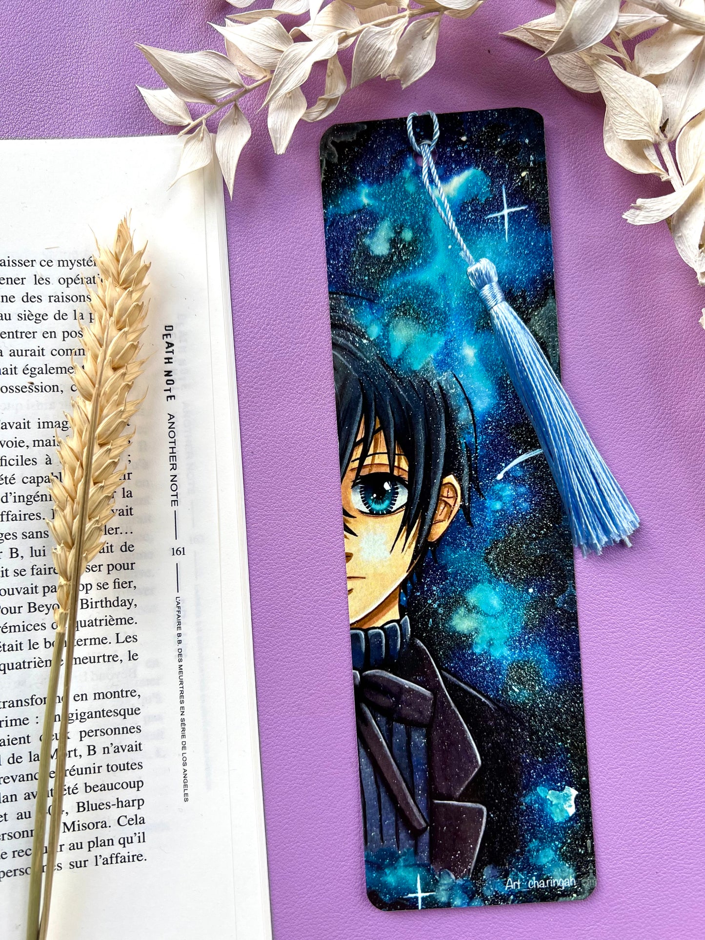Marque-pages Black Butler Sebastian / Ciel - Art traditionnel