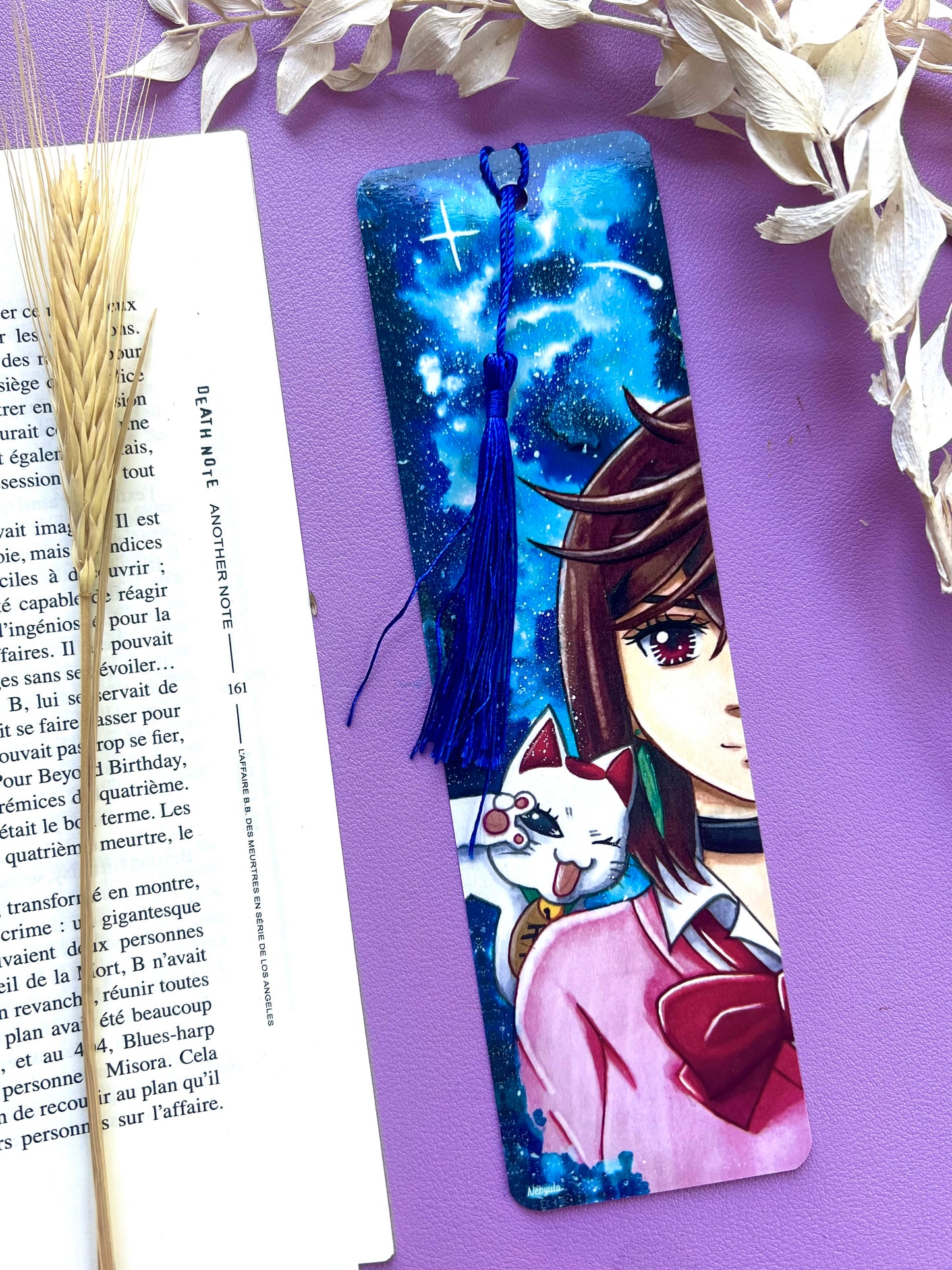 Marque-pages Dandadan - Momo/Okarun - Dessin inspiration manga