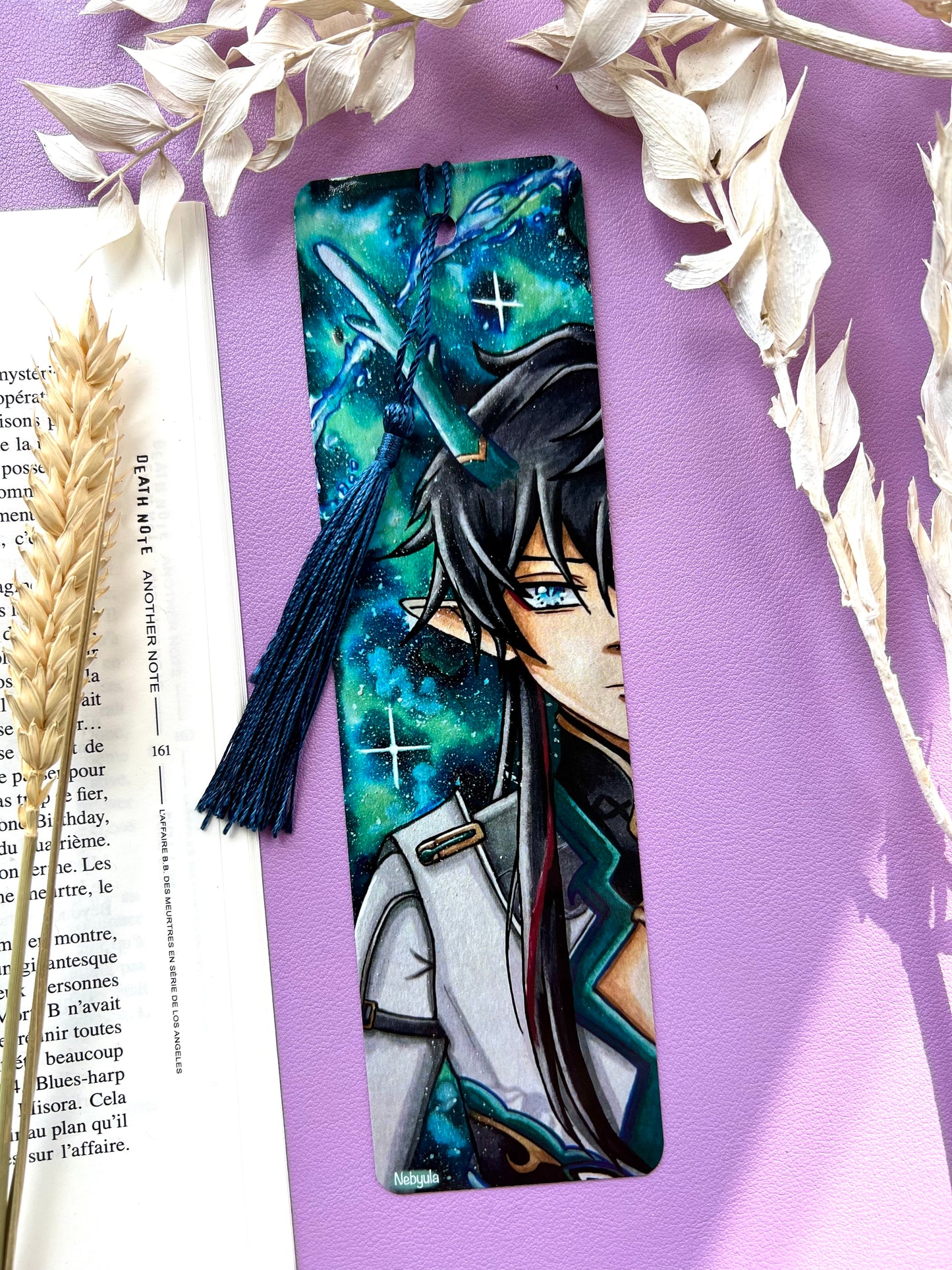 Marque-pages Honkai Dan Heng / Luciole - Art traditionnel