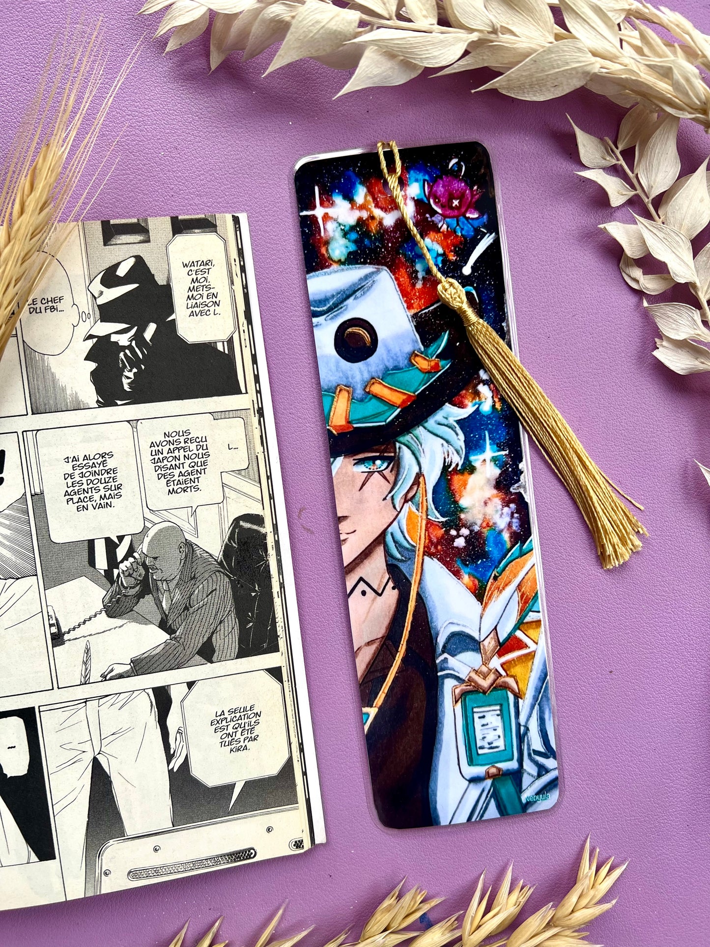 Marque-pages aquarelle Natlan