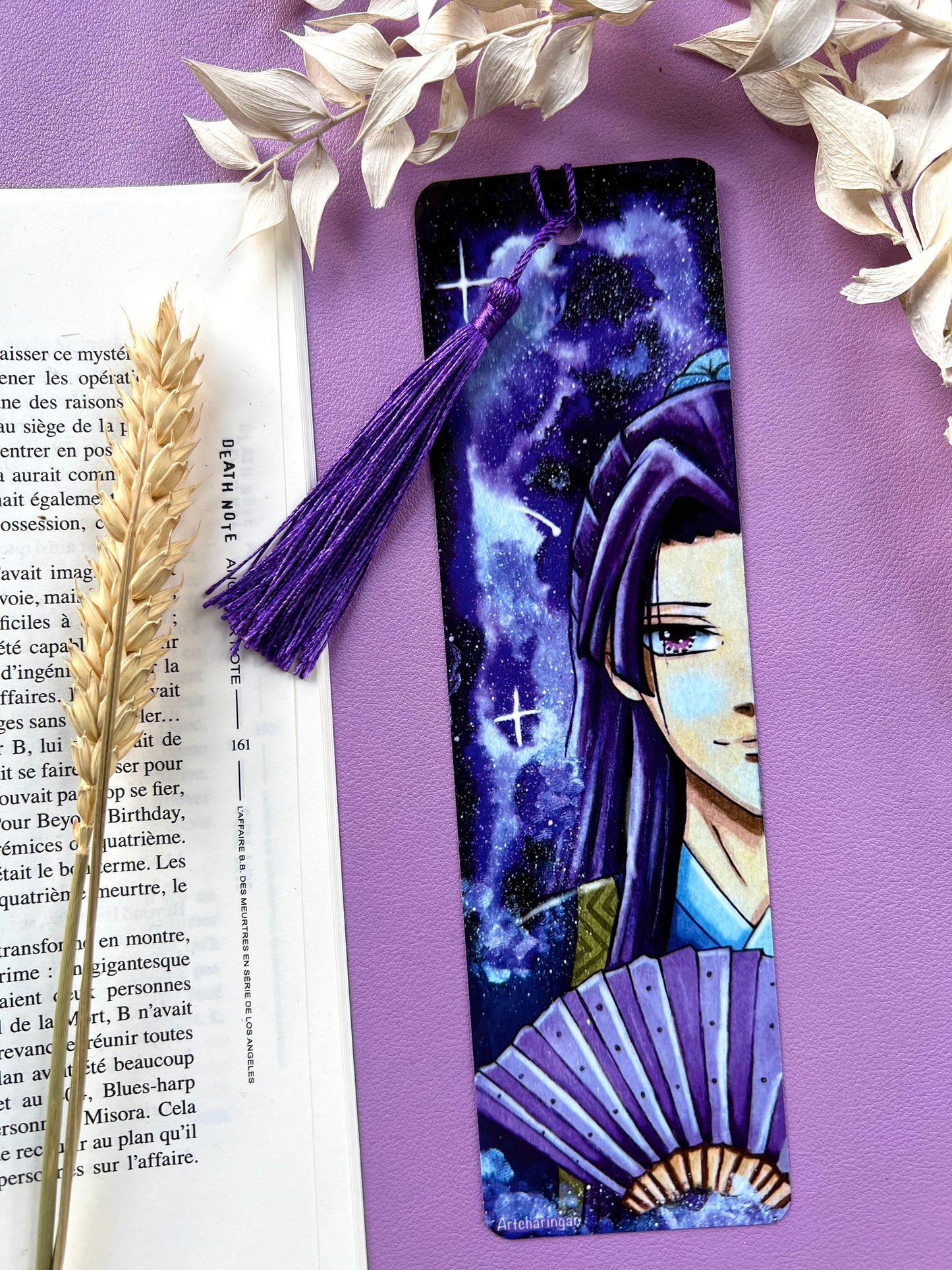 Marque-pages Jinshi et Mao Mao - Art traditionnel