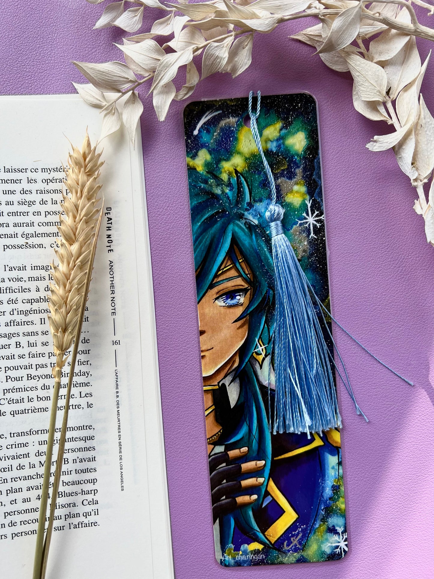 Marque-pages Genshin Diluc / Kaeya