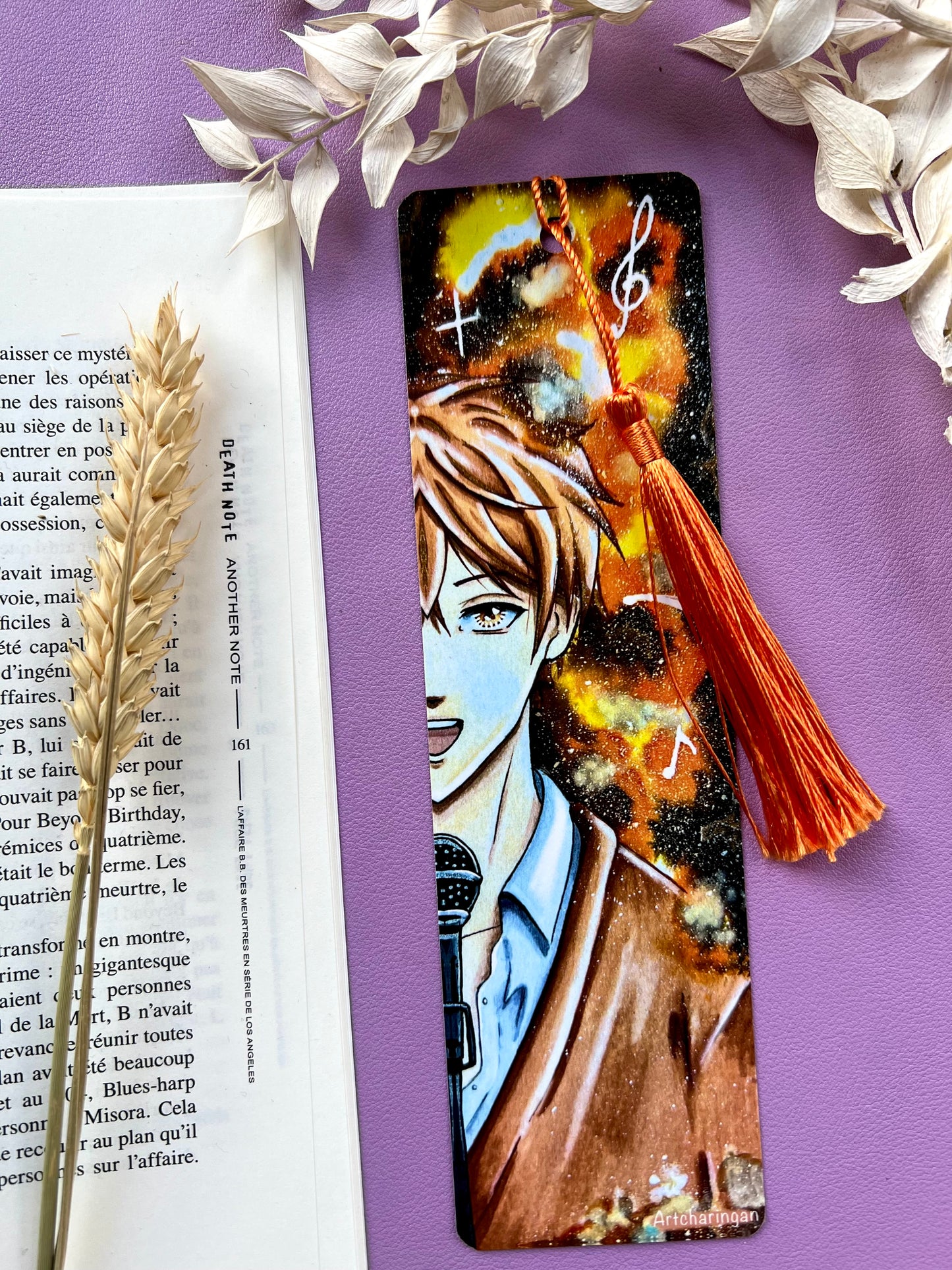 Marque-pages Given Uenoyama / Mafuyu - Art traditionnel