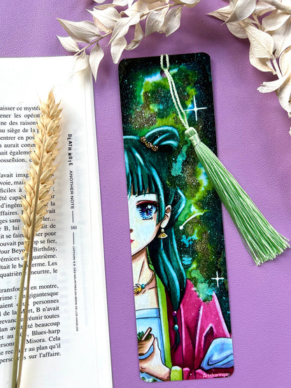 Marque-pages Jinshi et Mao Mao - Art traditionnel