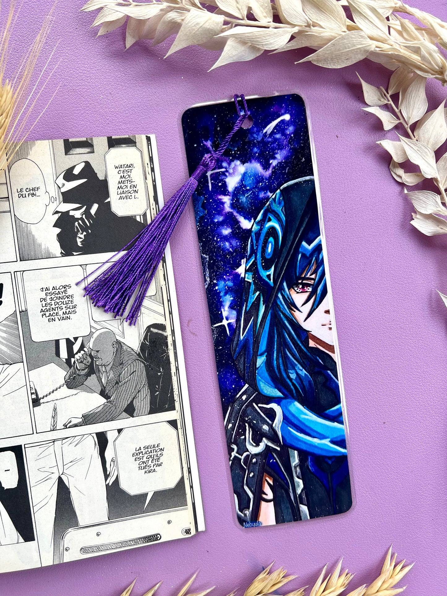 Marque-pages aquarelle Natlan