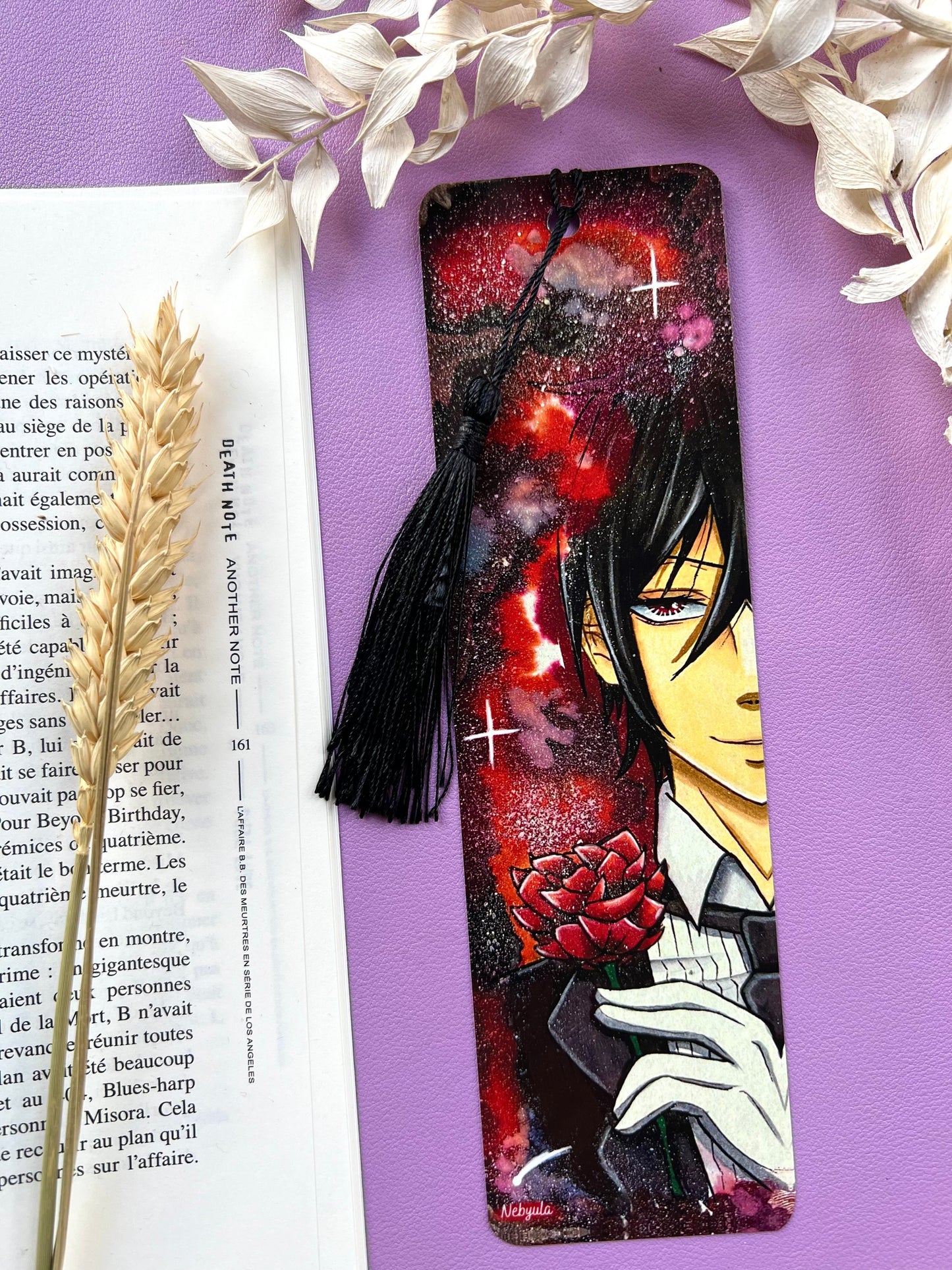 Marque-pages Black Butler Sebastian / Ciel - Art traditionnel