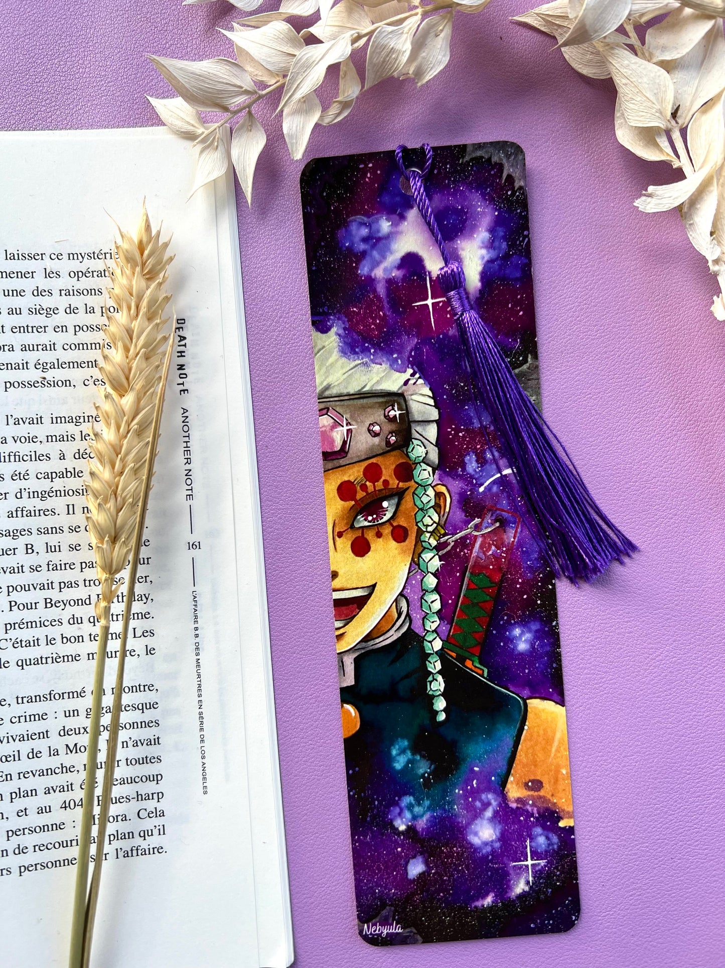 Marque-pages Piliers Feu/Son - Dessin Inspiration manga