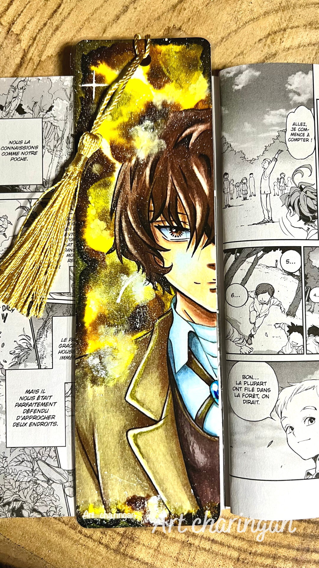 Marque-pages Dazai / Chuya - Art traditionnel