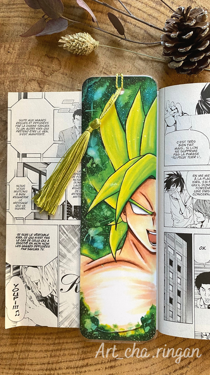 Saiyan Marque-pages aquarelle