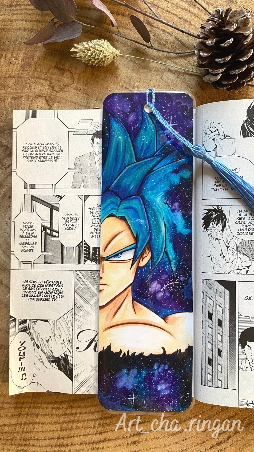 Saiyan Marque-pages aquarelle