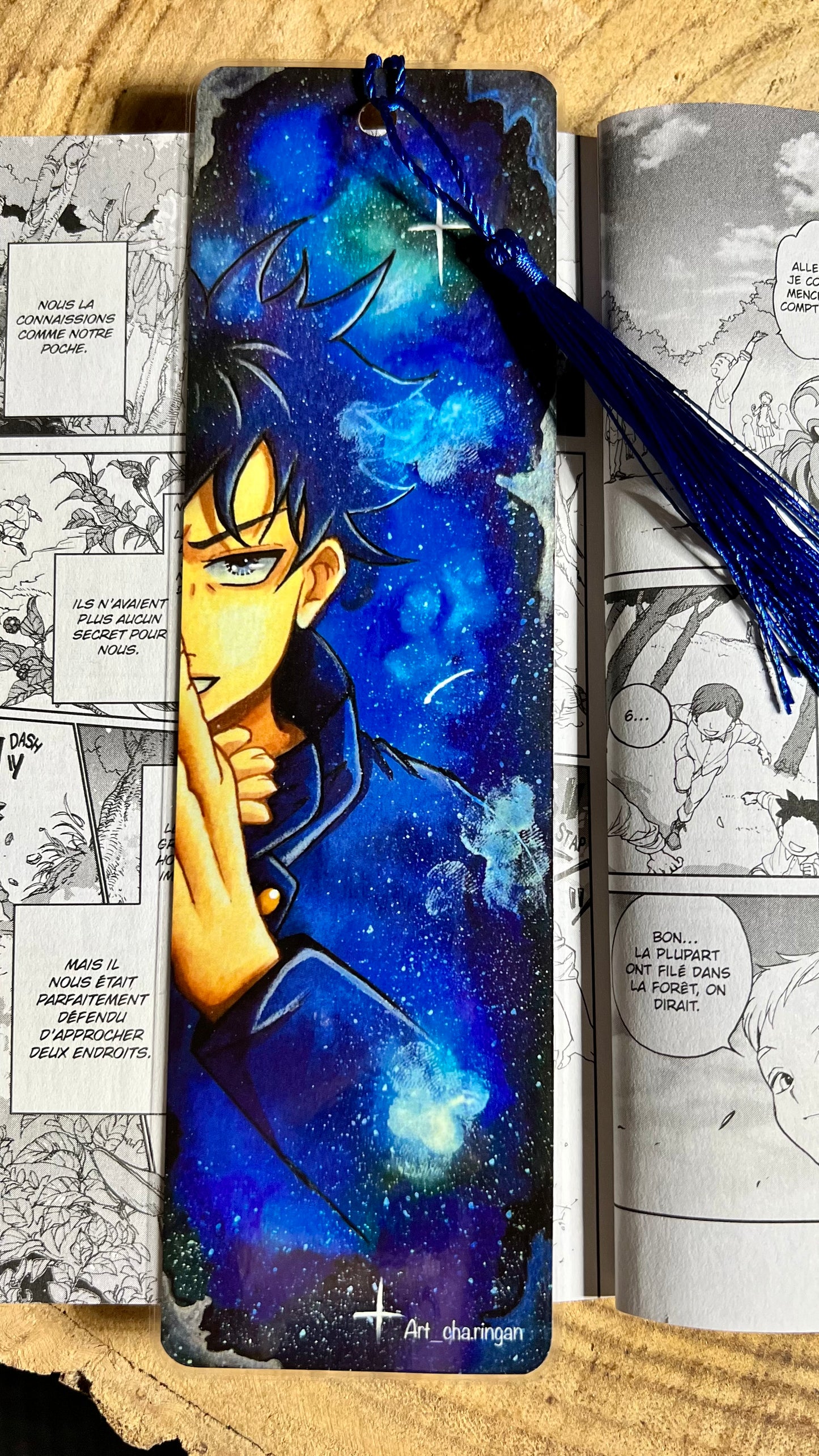 Marque-pages Yuji / Megumi / Nobara - Art traditionnel