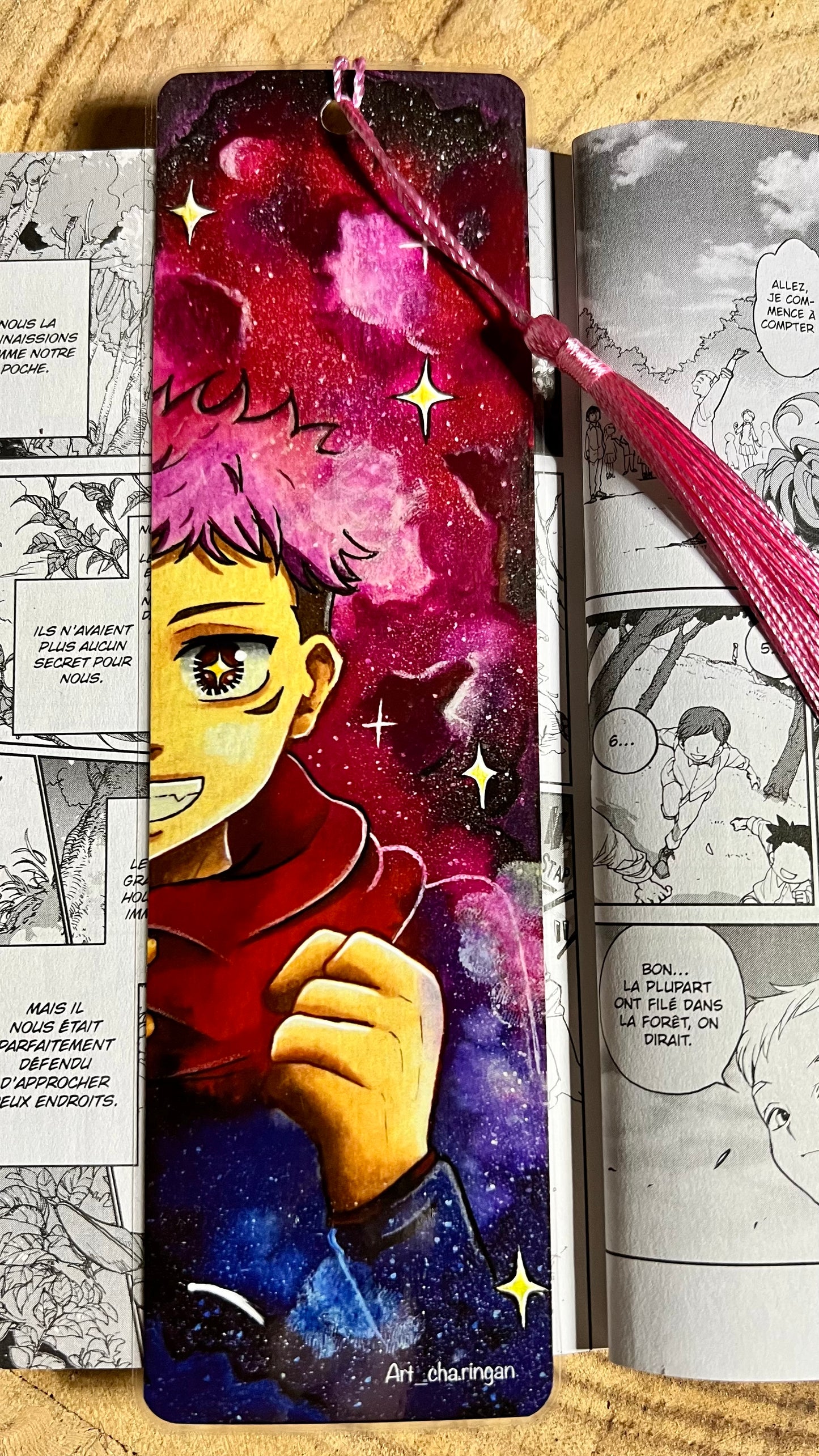 Marque-pages Yuji / Megumi / Nobara - Art traditionnel