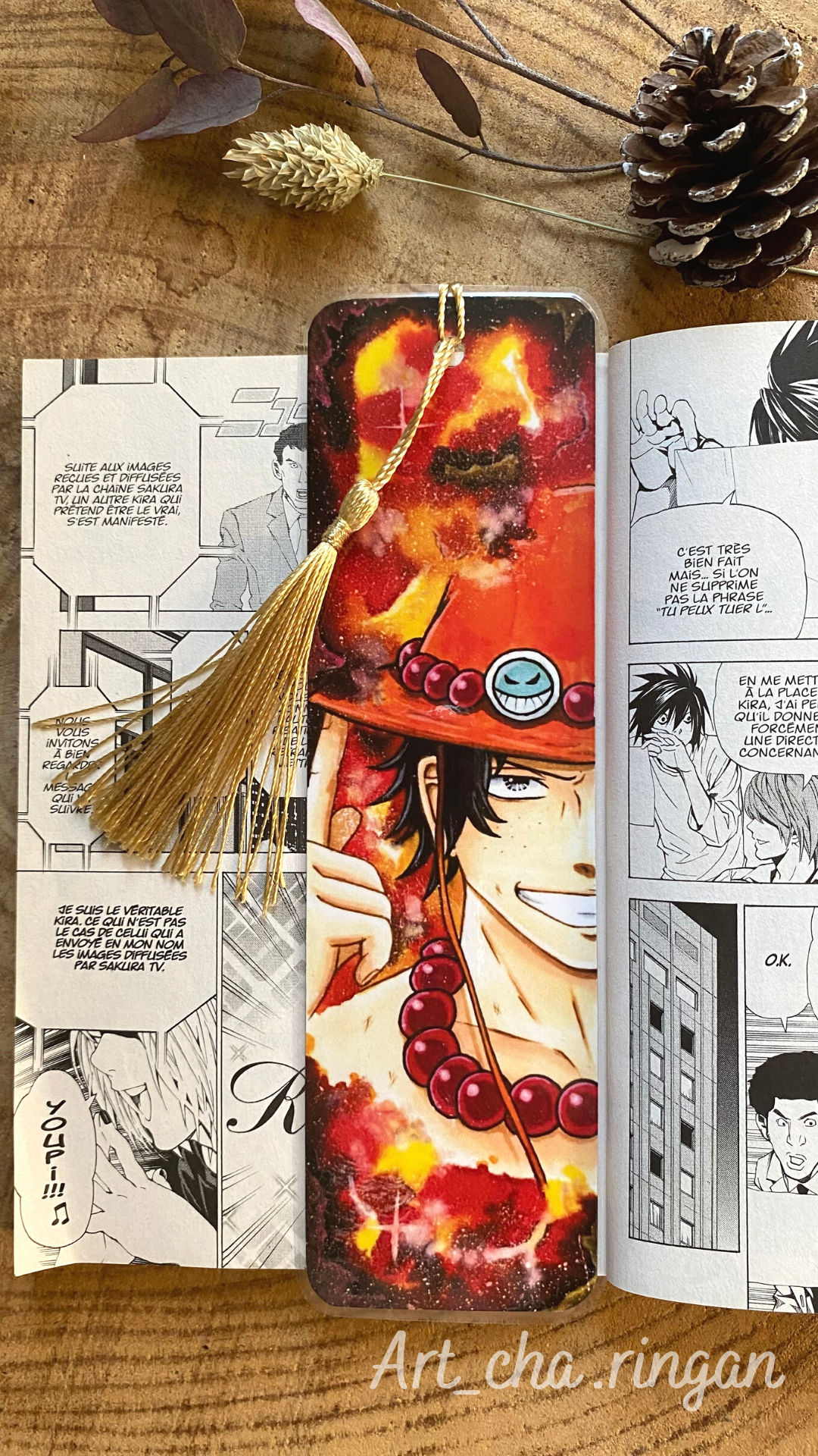 Marque-page manga Frères pirates