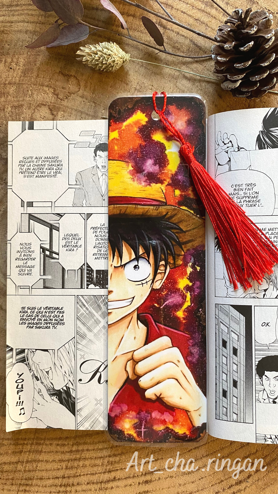 Marque-page manga Frères pirates