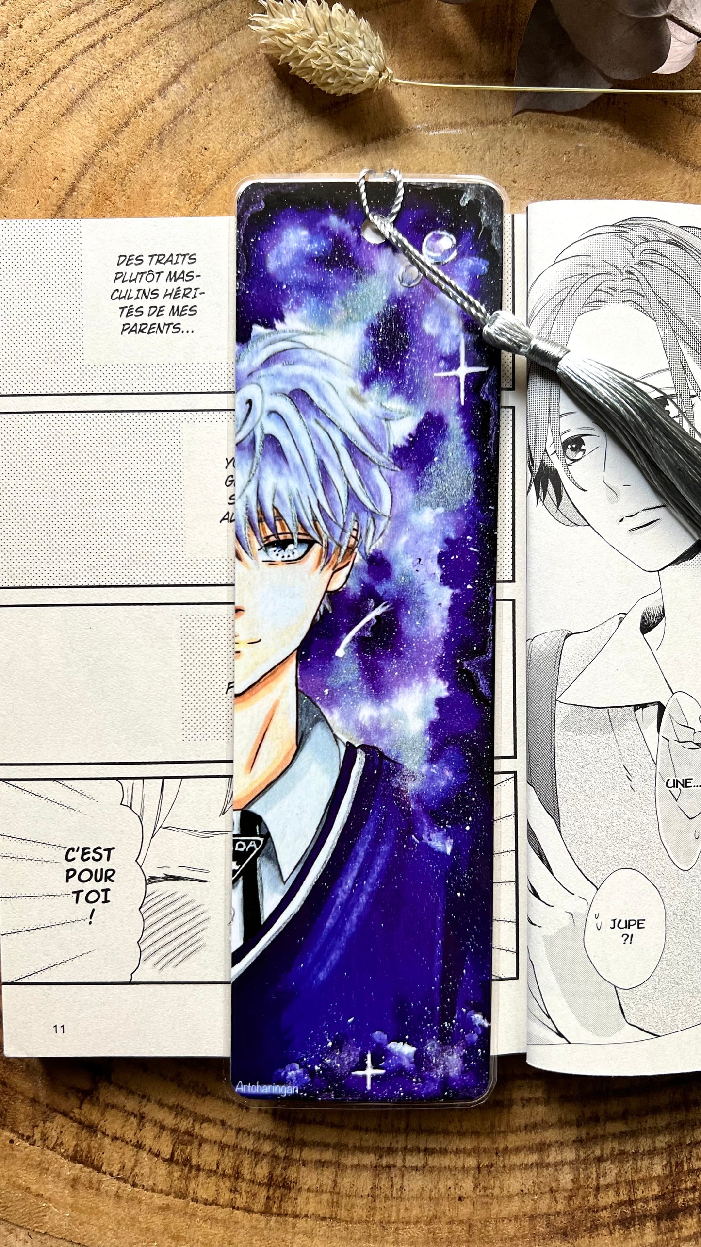 Marque-pages Pearl Boy Dooshik / Jooha - Art traditionnel