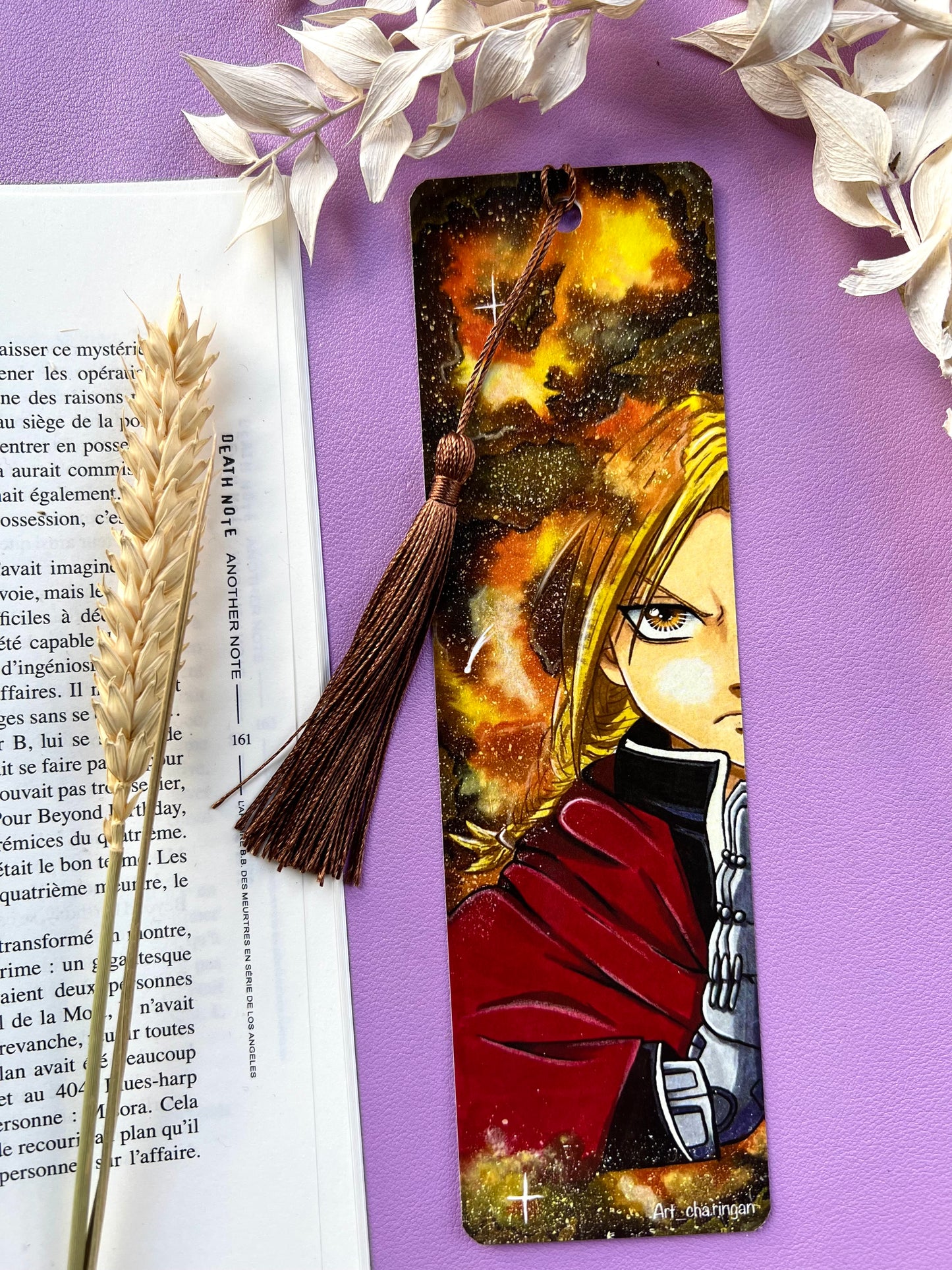 Marque-pages aquarelle Edward / Alphonse - Art traditionnel