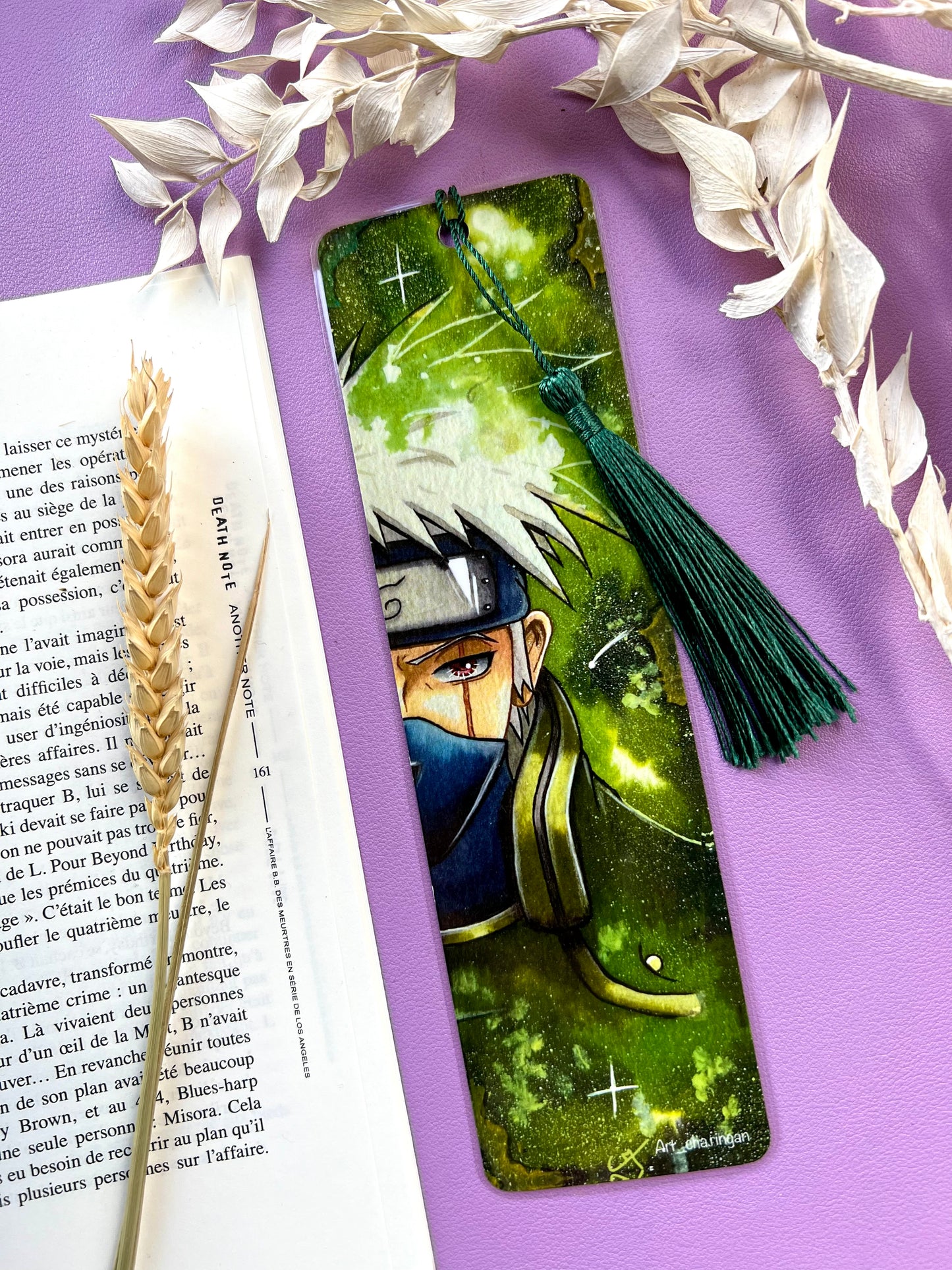 Marque-pages manga Ninjas copieur
