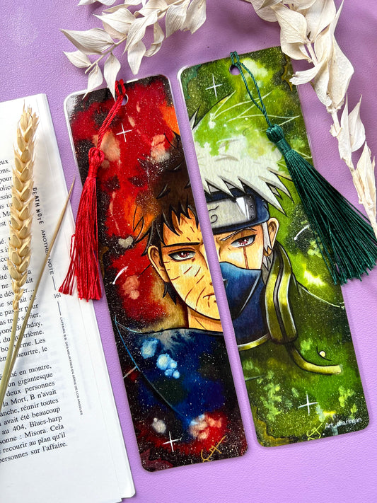 Marque-pages manga Ninjas copieur