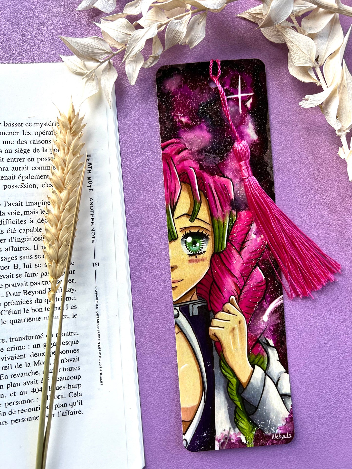 Marque-pages manga Piliers Serpent/Amour- Dessin Inspiration manga