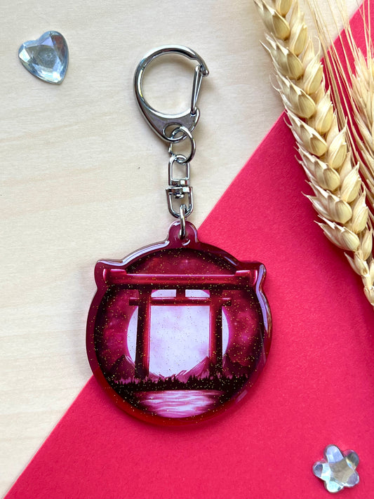 Porte-clef Tori étoilé - Inspiration Japon