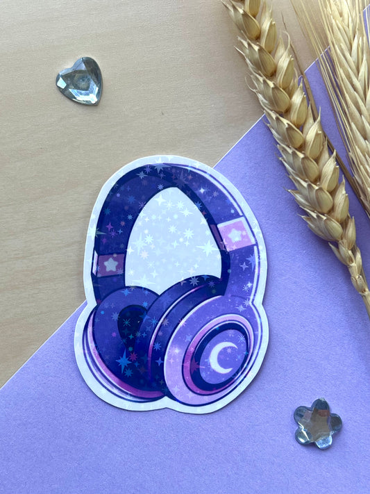 Stickers Casque étoilé - Inspiration Gaming