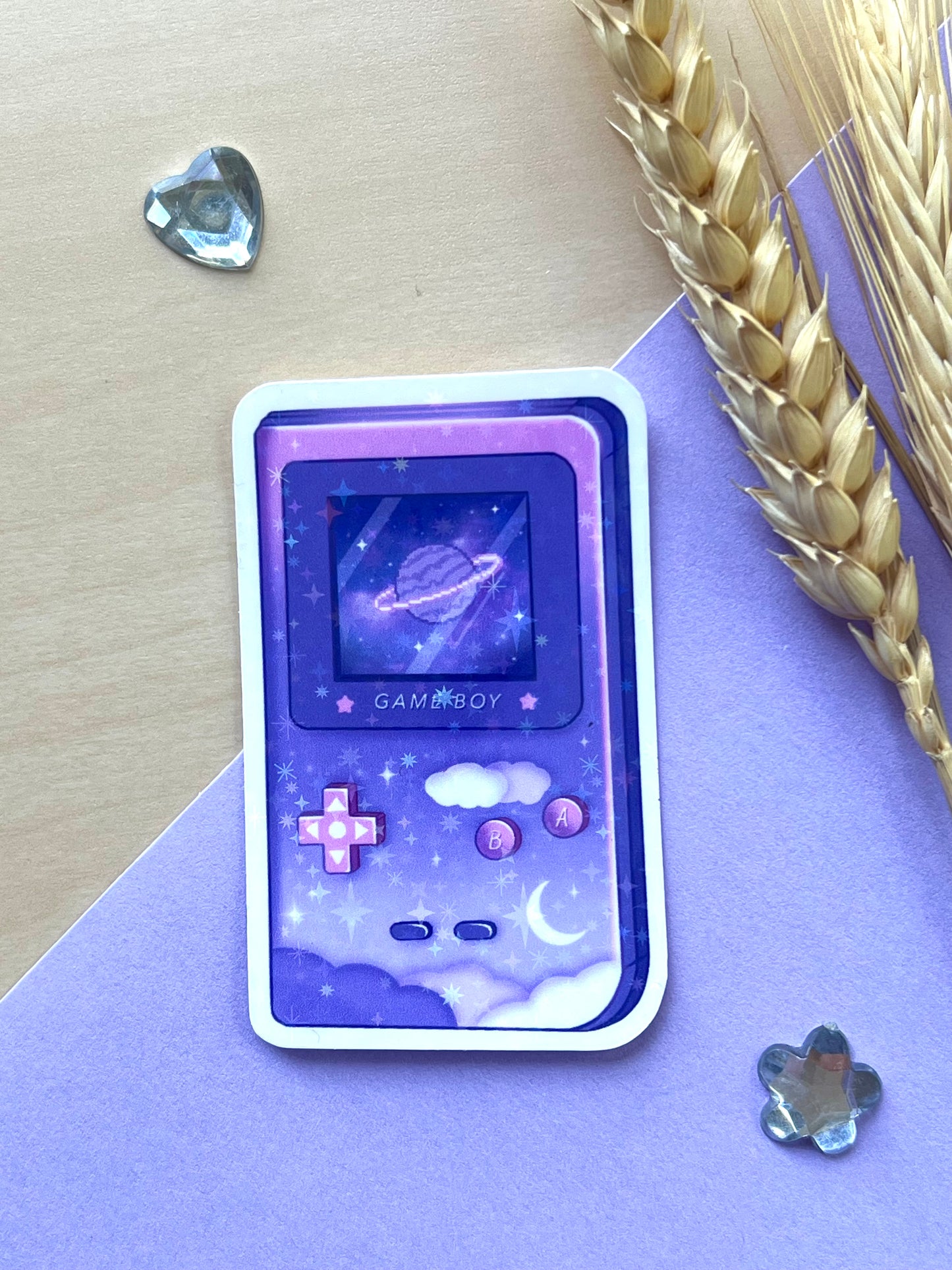 Stickers Gameboy étoilée - Inspiration Gaming