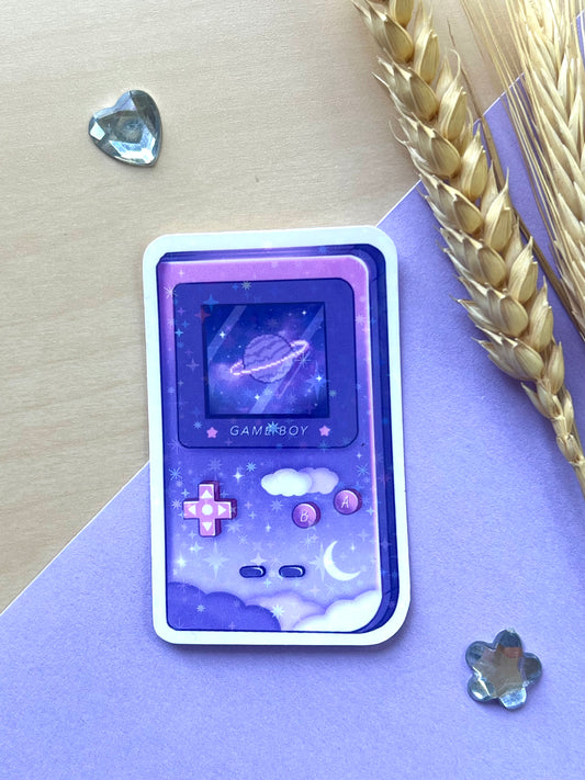 Stickers Gameboy étoilée - Inspiration Gaming