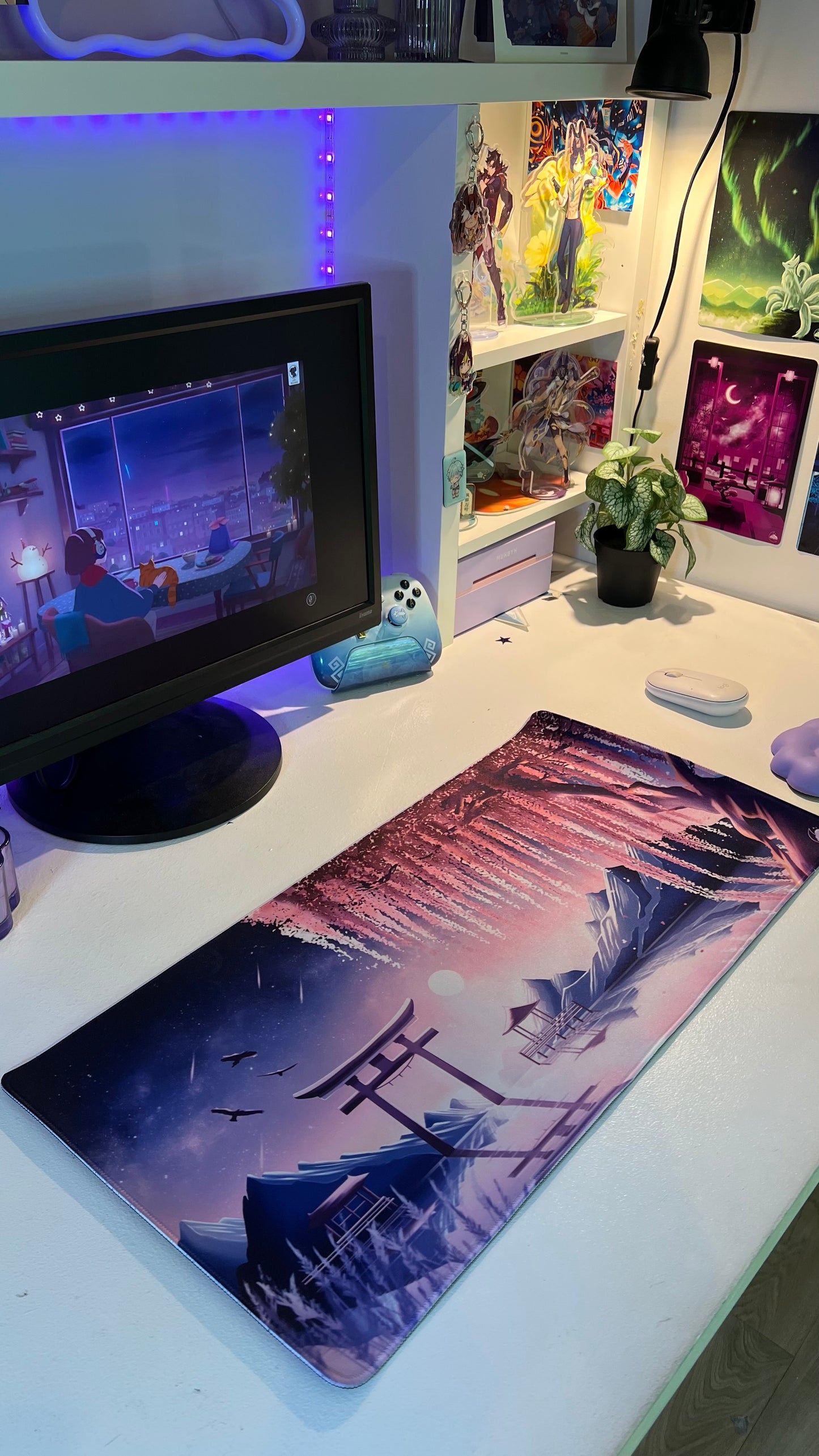 Tapis de souris XL Rêve supendu - Art digital