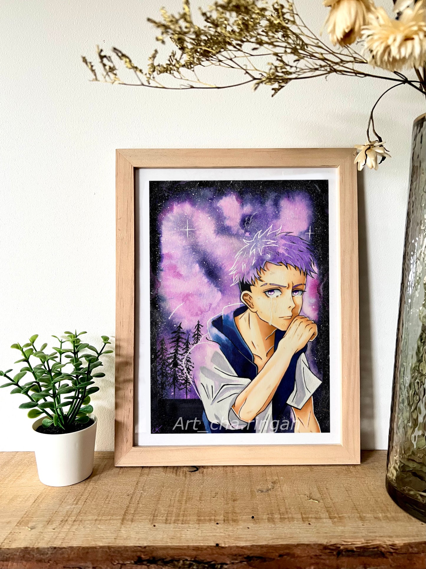 Illustration aquarelle Mitsuya