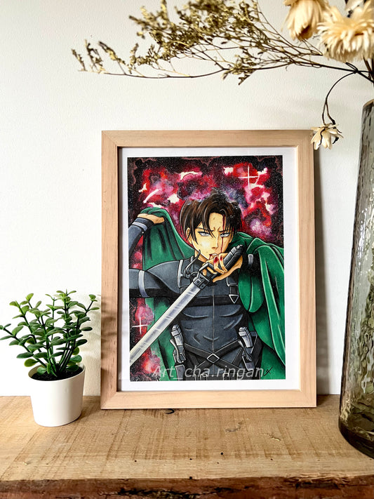 Illustration aquarelle Levi