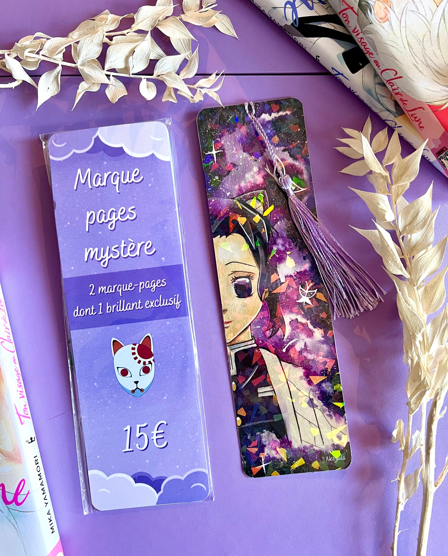 Marque-pages aquarelle Pourfendeur Demons