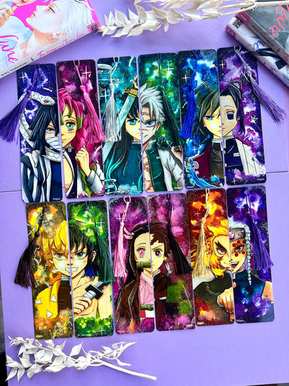 Marque-pages aquarelle Pourfendeur Demons