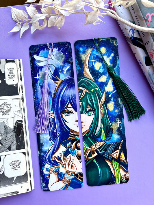 Marque-pages Genshin Lauma/Nefer