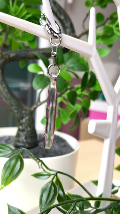 Porte-clef Pokeball étoilée - Inspiration Japon
