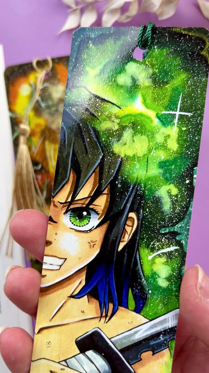 Marque-pages Héros Foudre / Sanglier  - Dessin Inspiration manga