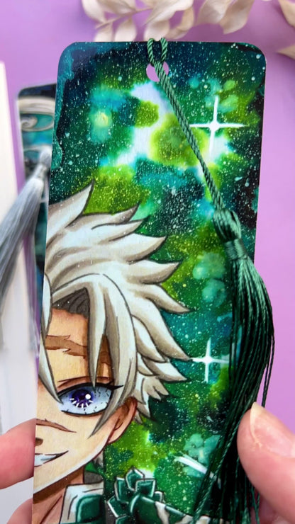 Marque-pages Piliers brouillard / vent   - Dessin Inspiration manga